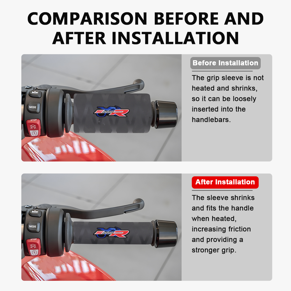 Motorcycle Heat-Shrink Handle  - Handlebar Grip Heated 评论和价格