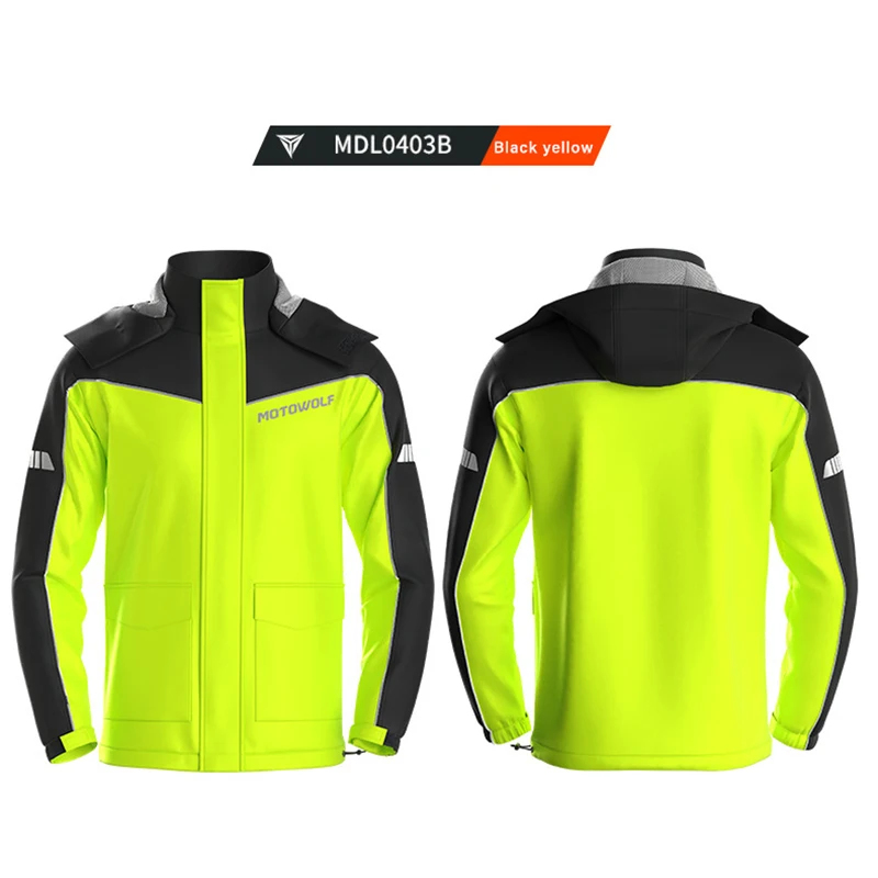 MOTOWOLF Motorcycle Raincoat A - Motorcycle Gear Mens 评论和价格