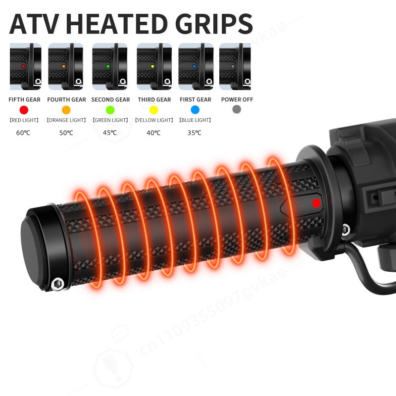 A3 ATV Heated Hand Grips 4th G - Handlebar Grip Heated 评论和价格