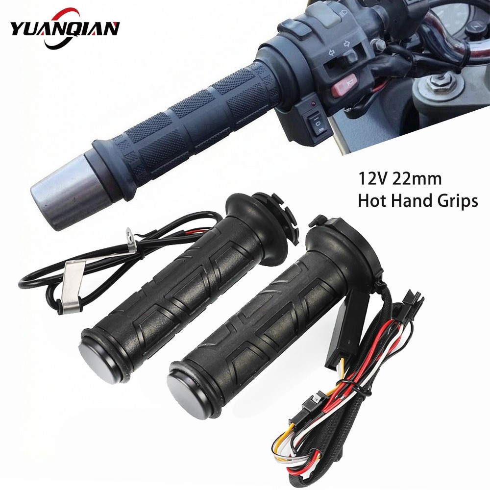 12V 22mm Hot Hand Grips Heated - Handlebar Grip Heated 评论和价格